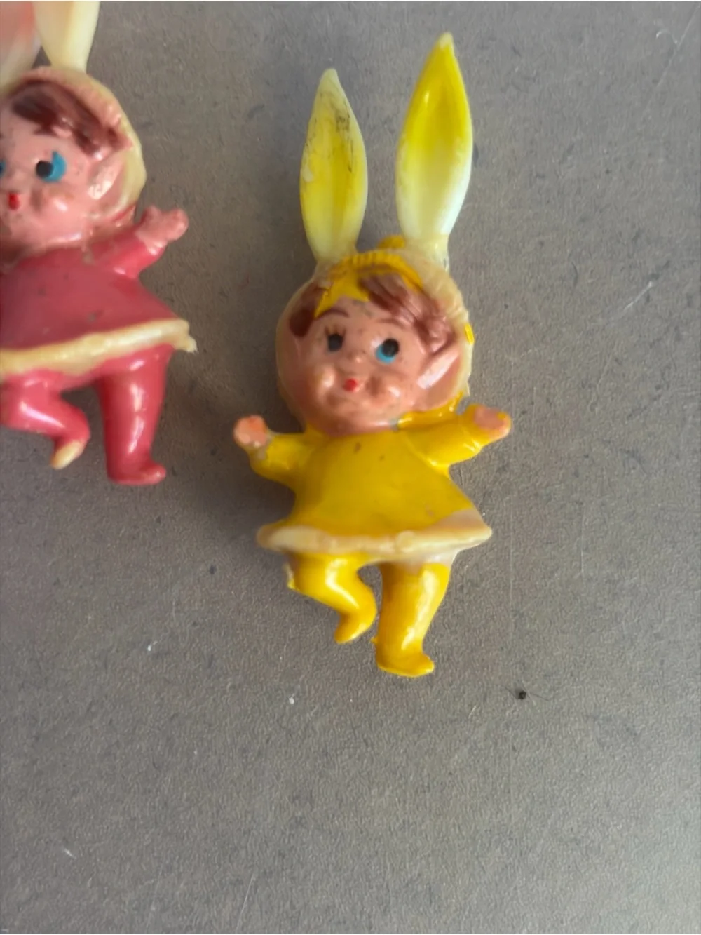 Miniature Pixie Bunny Elf: Vintage, Easter, Rabbit